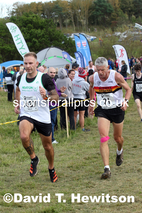 Senior mens 2021 North Eastern Harrier League, Druridge Bay. Photo: David T. Hewitson/Sports for All Pics